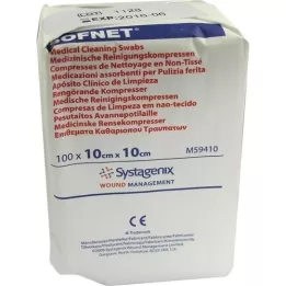 SOFNET Komprese za stomu 10x10 cm nesterilne, 100 kom