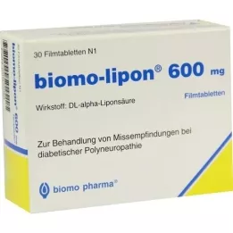 BIOMO-LIPON 600 mg tablete prekrivenih filmom, 30 sati