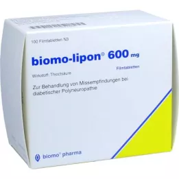 BIOMO-LIPON 600 mg tablete prekrivenih filmom, 100 ST