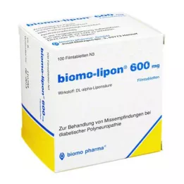 BIOMO-lipon 600 mg filmom obložene tablete, 100 kom