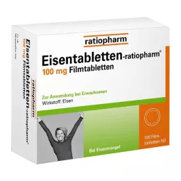 EISENTABLETTEN-ratiopharm 100 mg filmom obložene tablete, 100 kom