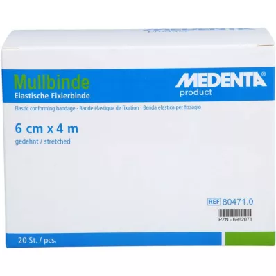 MULLBINDEN elastična 6 cmx4 m, 20 kom MULLBINDEN elastična 6 cmx4 m, 20 kom