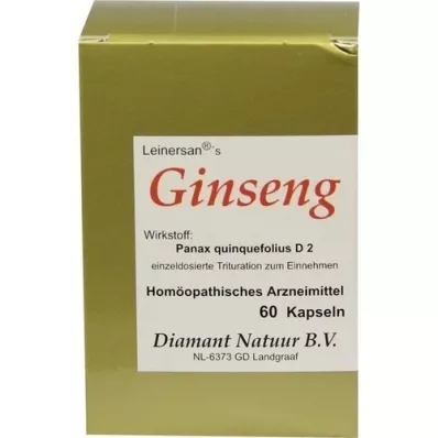 GINSENG Kapsule, 60 ST GINSENG Kapsule, 60 ST