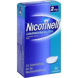 NICOTINELL SICKING TABLETA 2 mg metvice, 36 ST