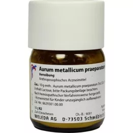 AURUM METALLICUM PRAEPARATUM D 20 Trituracija, 50 g