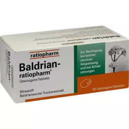 BALDRIAN-RATIOPHARM Višak tableta, 60 ST