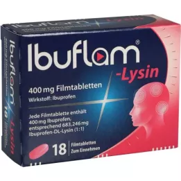IBUFLAM-LISIN 400 mg tablete prekrivenih filmom, 18 ST