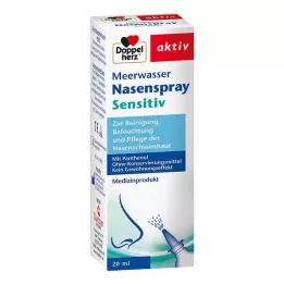 DOPPELHERZ Morska voda sprej za nos s pantenolom, 20 ml