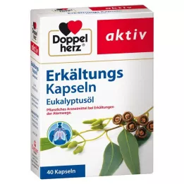 DOPPELHERZ Kapsule protiv prehlade ulje eukaliptusa, 40 kom