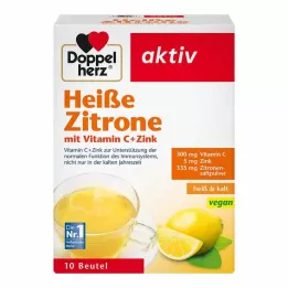 DOPPELHERZ ljuti limun vitamin C+cink granule, 10 kom