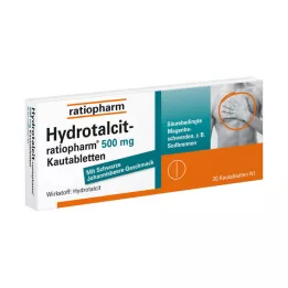 HYDROTALCIT-ratiopharm 500 mg tablete za žvakanje, 20 kom