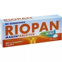RIOPAN Tablete za želudac Mint 800 mg žvakaćih tableta, 20 ST
