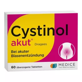 CYSTINOL akutne dražeje, 60 kom