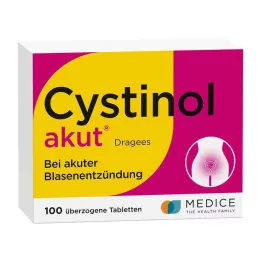 CYSTINOL akutne dražeje, 100 kom