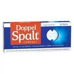 DOPPEL SPALT Kompaktne tablete, 20 kom