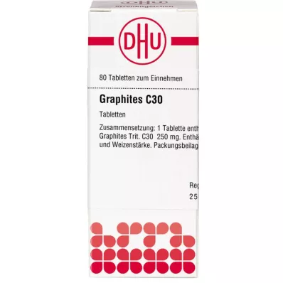 GRAPHITES C 30 tableta, 80 kom