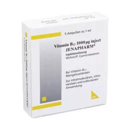 VITAMIN B12 1.000 μg Inject Jenapharm ampule, 5 kom