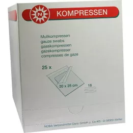 MULLKOMPRESSEN 20x25 cm sterilni 16-struki, 25 kom