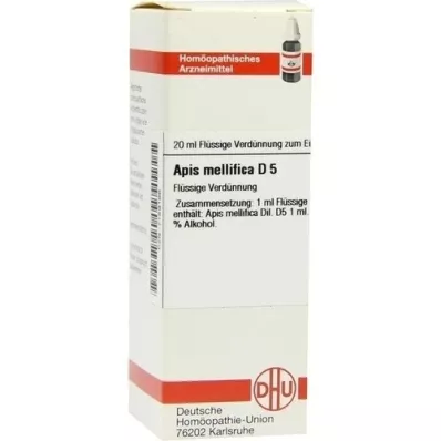 APIS MELLIFICA D 5 razrjeđenje, 20 ml APIS MELLIFICA D 5 razrjeđenje, 20 ml