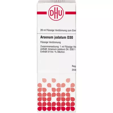 ARSENUM JODATUM D 30 razrjeđenje, 20 ml