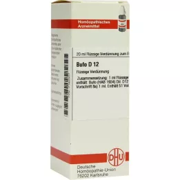 BUFO D 12 Razrjeđenje, 20 ml