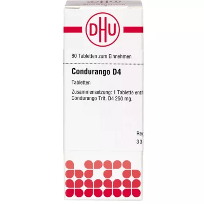 CONDURANGO D 4 tablete, 80 ST