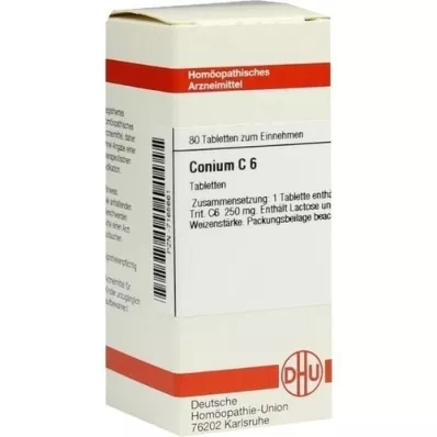 CONIUM C 6 tablete, 80 ST CONIUM C 6 tablete, 80 ST
