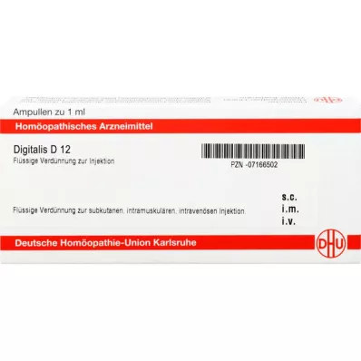 DIGITALIS D 12 ampula, 10 ml