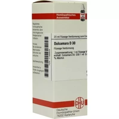 DULCAMARA D 30 razrjeđenje, 20 ml DULCAMARA D 30 razrjeđenje, 20 ml