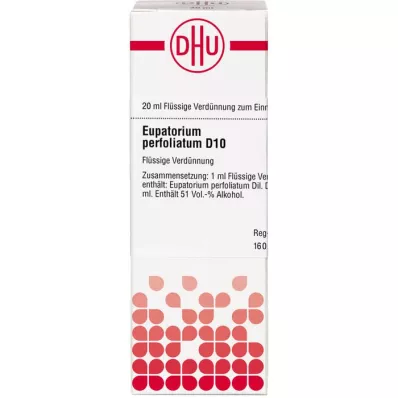 EUPATORIUM PERFOLIATUM D10 razrjeđenje, 20 ml