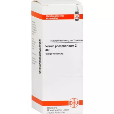 FERRUM PHOSPHORICUM C 200 razrjeđenje, 20 ml FERRUM PHOSPHORICUM C 200 razrjeđenje, 20 ml