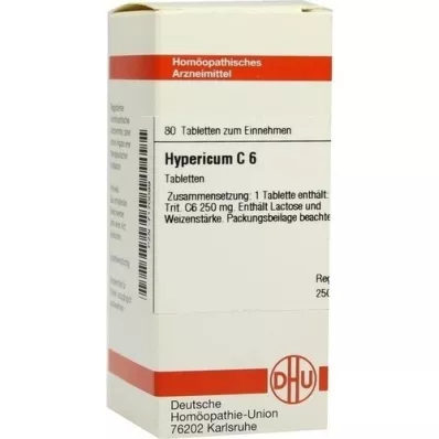 HYPERICUM C 6 tablete, 80 ST HYPERICUM C 6 tablete, 80 ST