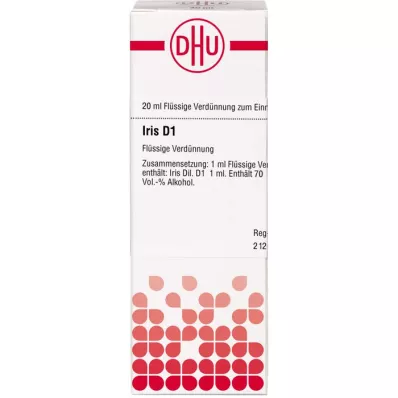 IRIS D 1 razrjeđenje, 20 ml