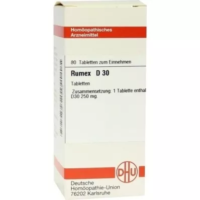 RUMEX D 30 tableta, 80 ST RUMEX D 30 tableta, 80 ST
