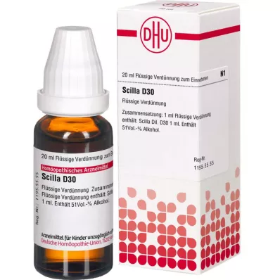 SCILLA D 30 razrjeđenje, 20 ml