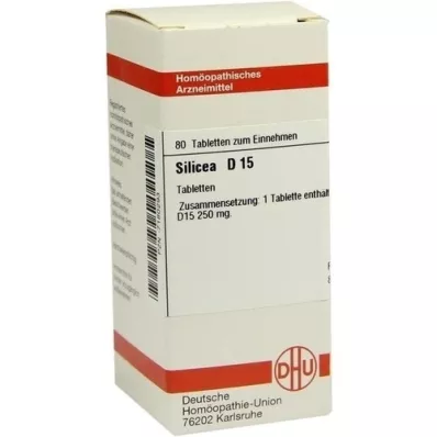 SILICEA D 15 tablete, 80 ST SILICEA D 15 tablete, 80 ST