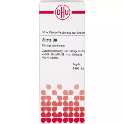 STICTA D 8 razrjeđenje, 50 ml STICTA D 8 razrjeđenje, 50 ml