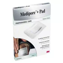 MEDIPORE+podloga 3M 10x15cm 3569NP gips, 5 kom