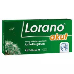 LORANO akutne tablete, 20 kom