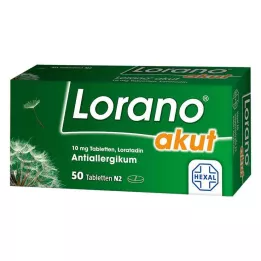 LORANO akutne tablete, 50 kom