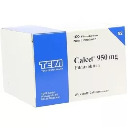 CALCET 950 mg tablete prekrivenih filmom, 100 ST