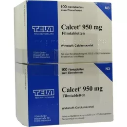 CALCET 950 mg tablete prekrivenih filmom, 200 ST