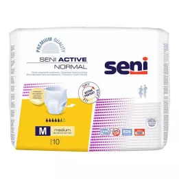 SENI Gaćice za inkontinenciju Active Normal jednokratne M, 10 kom