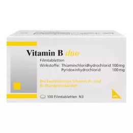 VITAMIN B DUO Filmom obložene tablete, 100 kom