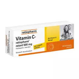 VITAMIN C-RATIOPHARM retard 500 mg kapsule, 100 kom