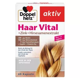 DOPPELHERZ Hair Vital+cink+ekstrakt prosa kapsule, 60 kom