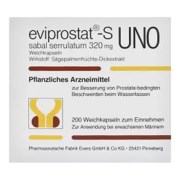 EVIPROSTAT-S sabal serrulatum 320 uno kapsula, 200 kom
