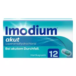 IMODIUM akutne kapsule tvrde, 12 kom