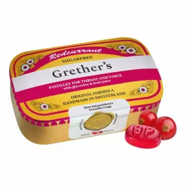 GRETHERS Crveni ribiz+Vitamin C pastile bez šećera, 110 g