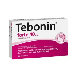 TEBONIN forte 40 mg filmom obložene tablete, 60 kom